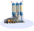 Concrete mixing plant series